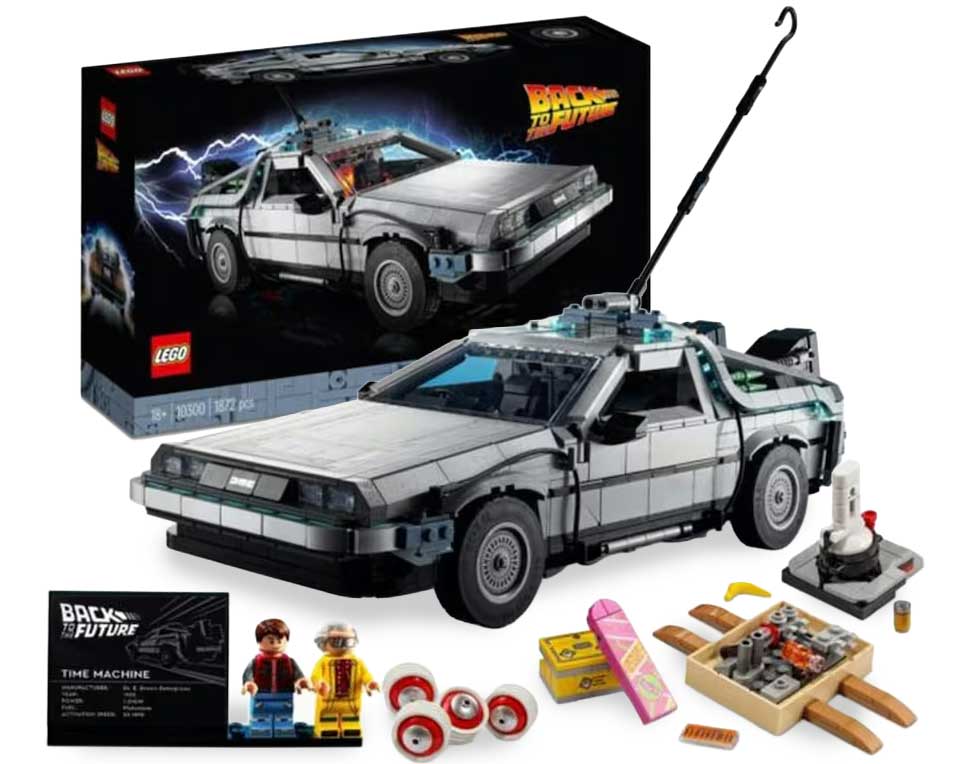 LEGO Back to the Future Time Machine (10300) set